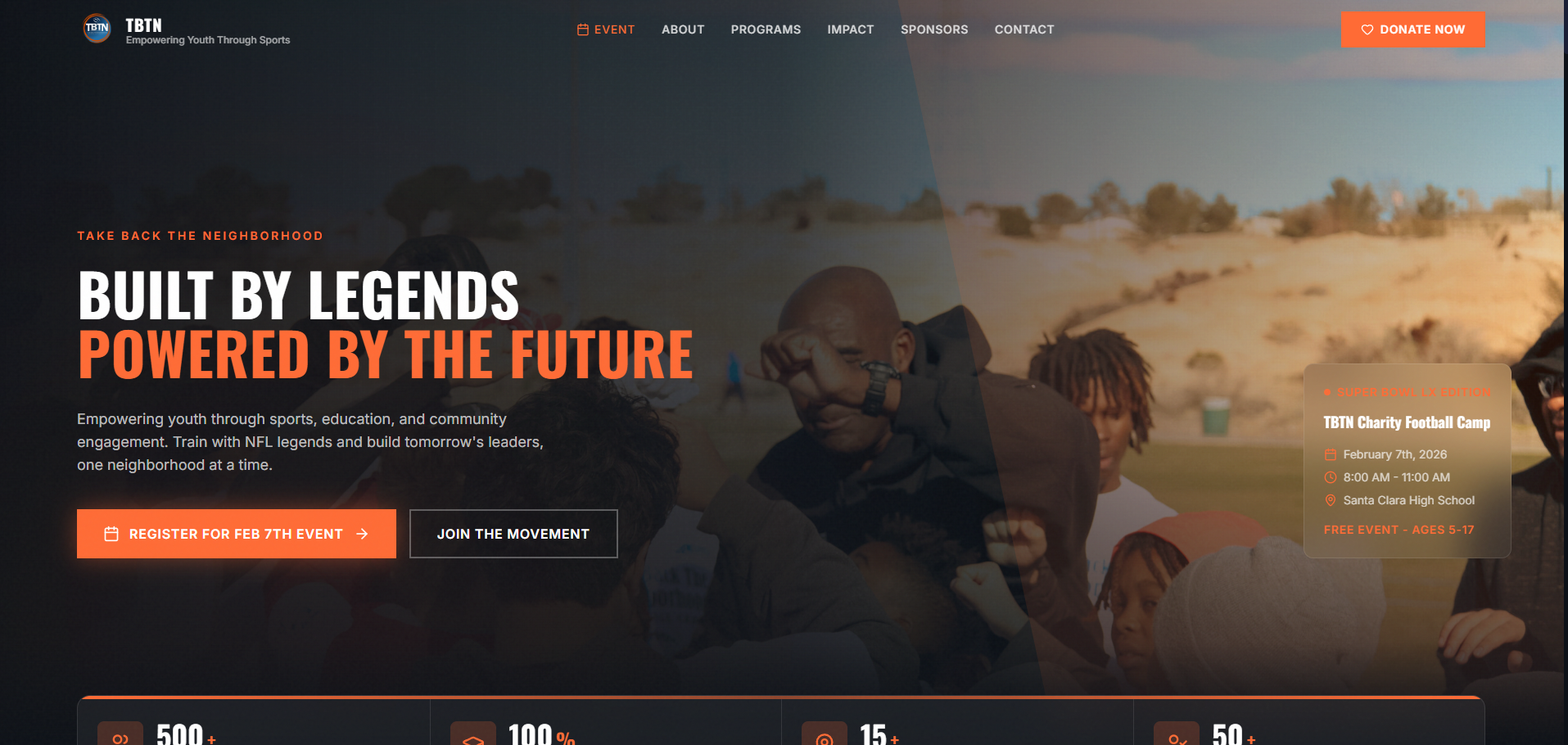 TBTN Charity project preview